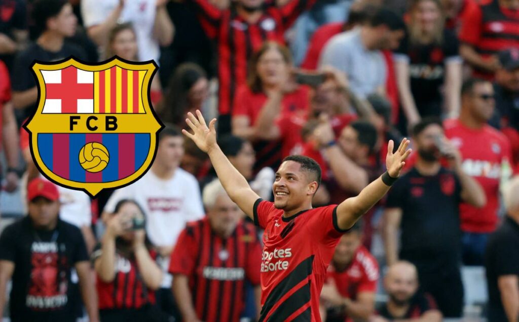 Barcelona anuncia fichaje de Vitor Roque