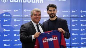 Barcelona presenta a Ilkay Gundogan