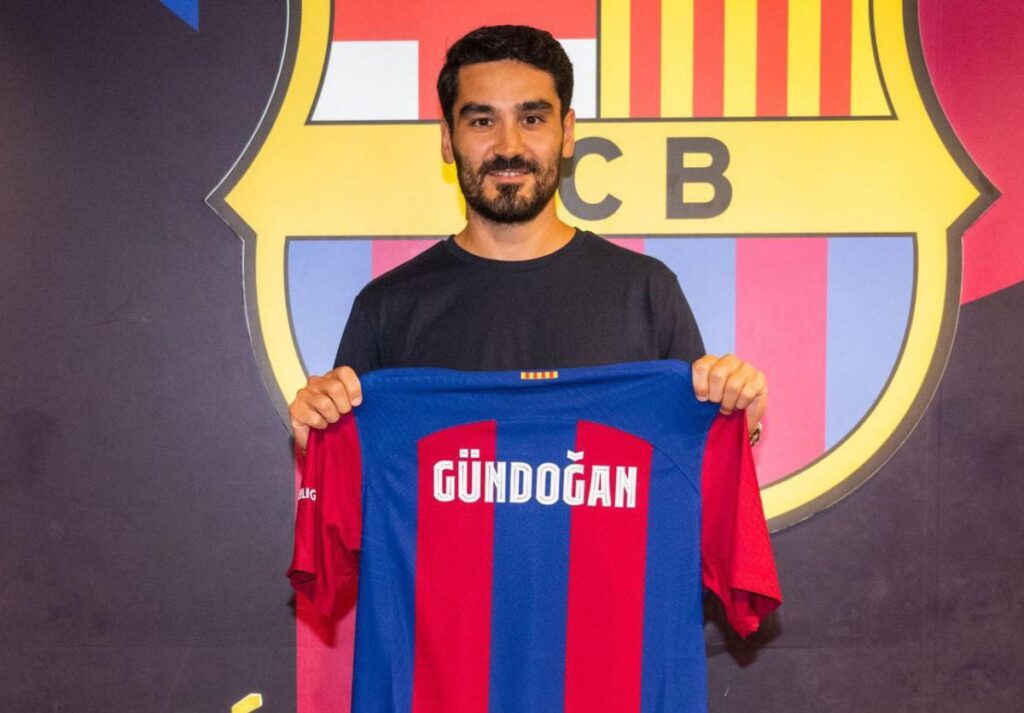 Barcelona presenta a Ilkay Gündogan