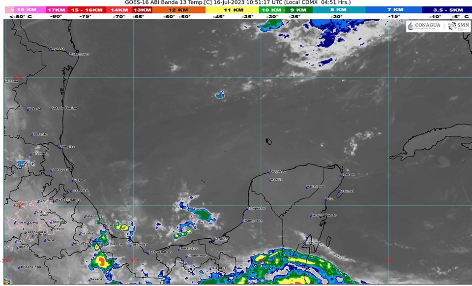 Clima para hoy en Cancún y Quintana Roo: Nublado y chubascos