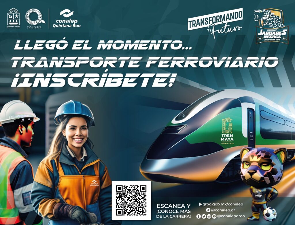 Conalep da inicio a inscripciones para Profesional Técnico en Transporte Ferroviario