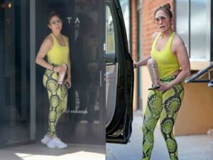 Le niegan a JLo entrada a un gimnasio de Los Angeles y explota