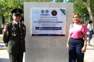 Lili Campos inaugura la Avenida Heroico Colegio Militar 6