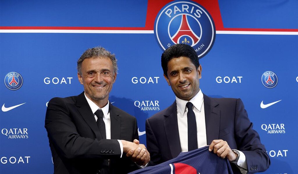 Luis Enrique es el nuevo técnico del PSG