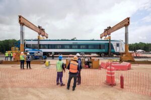 Tren Maya: primer convoy en Cancún listo para iniciar sus pruebas 