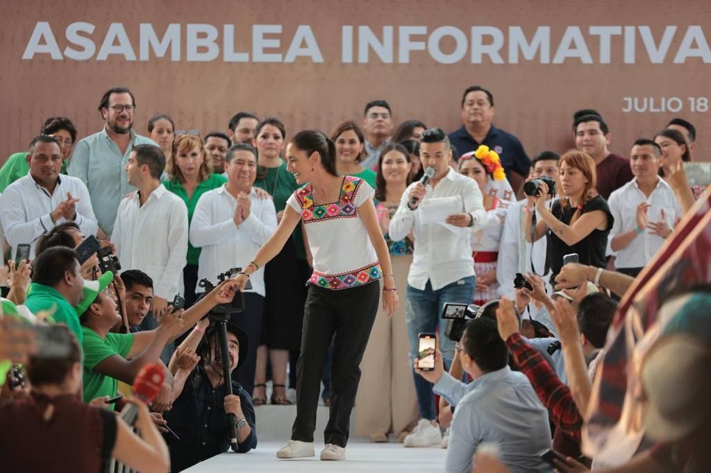 Desde Cancún, Sheinbaum destaca que México vive su mejor momento con la 4T