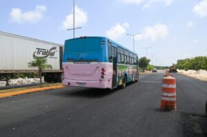 Avanza la renovación de la avenida 115 en Playa del Carme