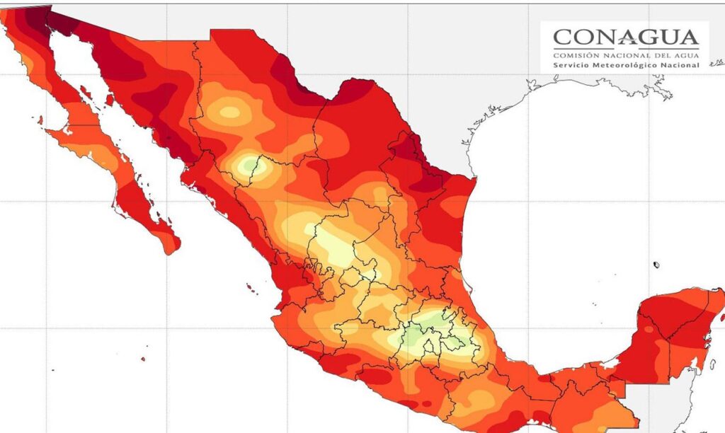 Canícula 2023: estos son los estados a los que afectará