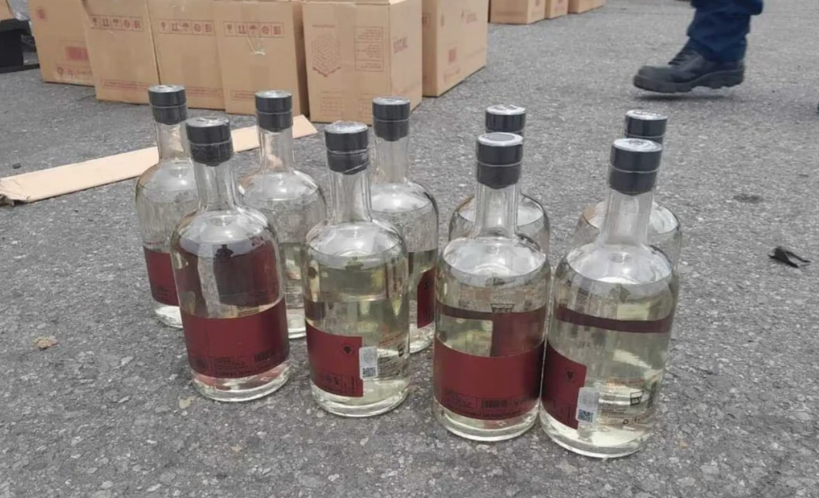 México: Decomisan 5,400 kilos de metanfetamina en botellas de mezcal destinadas a Australia