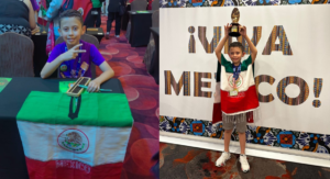 ¡Orgullo mexicano! Niño de primaria gana competencia de aritmética en Malasia