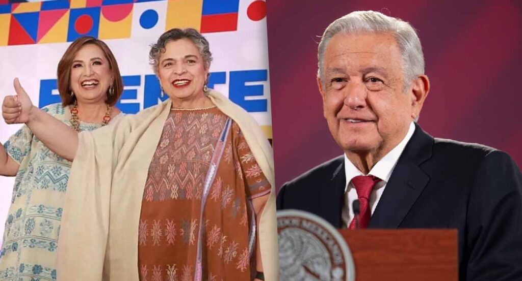 AMLO pide Beatriz Paredes aguantar y no declinar por Xóchitl Gálvez