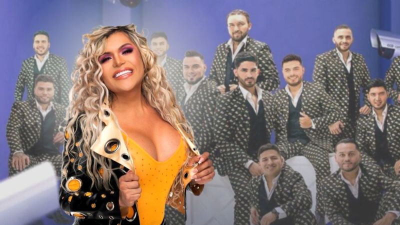 Banda El Recodo llega a La Casa de los Famosos; Wendy le coquetea a músico