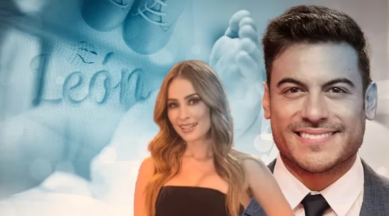 Cynthia Rodríguez y Carlos Rivera ya son papas; comparten foto de León