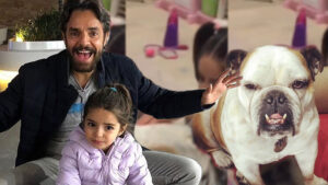 Eugenio Derbez está de luto, muere “su hija” y fiel compañera Fiona