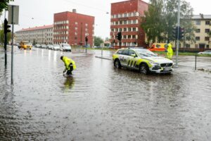 Fuertes lluvias dejan severas afectaciones en el norte de Europa