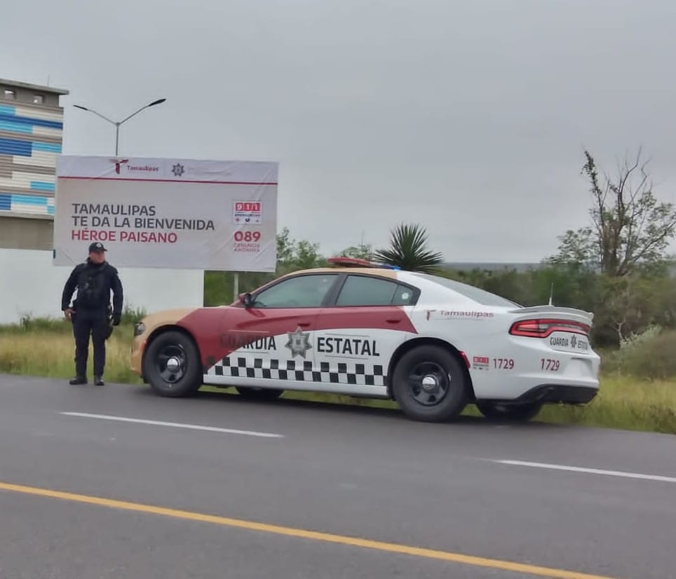 Guardia Estatal es agredido en Tamaulipas en punto carretero