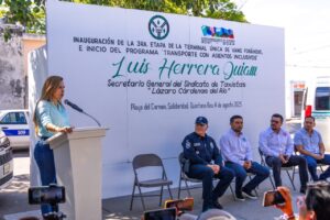 Lili Campos a favor de servicios dignos para usuarios de transporte 3