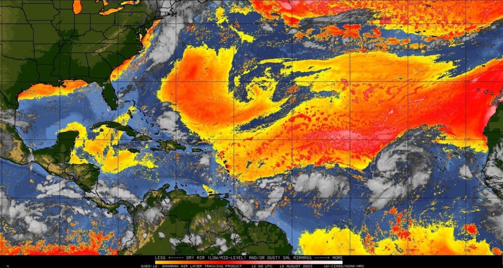 Polvo del Sahara llega a Quintana Roo; también afectará a otros estados