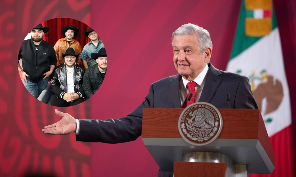Grupo Frontera dará concierto gratuito en el Zócalo, anuncia AMLO