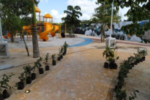 Inaugurarán en Ciudad Mujeres parque infantil "El Centauro”