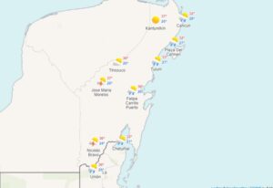 Clima para hoy en Cancún y Quintana Roo: Probabilidad de lluvias aisadas 