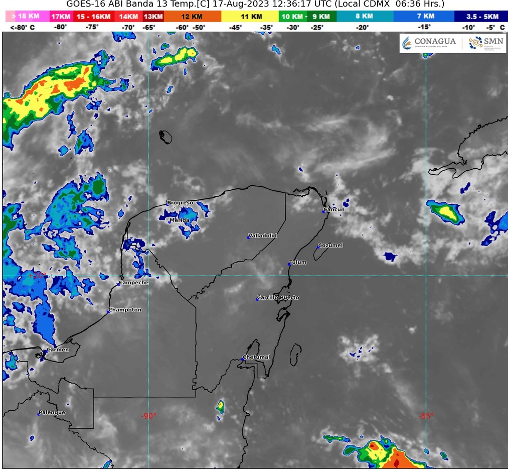 Clima para hoy en Cancún y Quintana Roo: Intervalos de chubascos