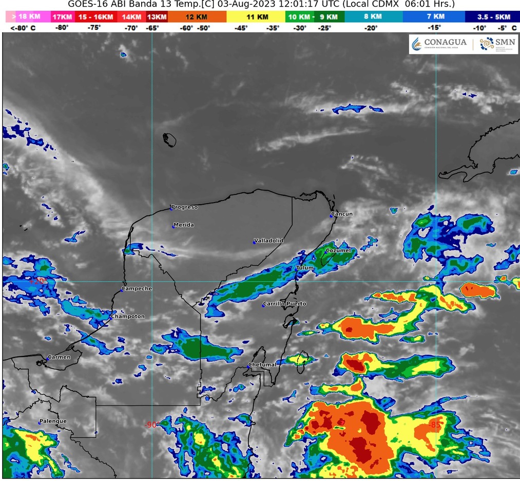 Clima para hoy en Cancún y Quintana Roo: Probabilidad de chubascos