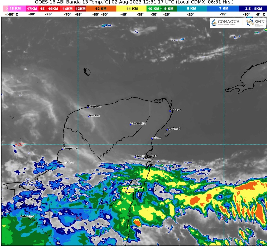 Clima para hoy en Cancún y Quintana Roo: Intervalos de chubascos