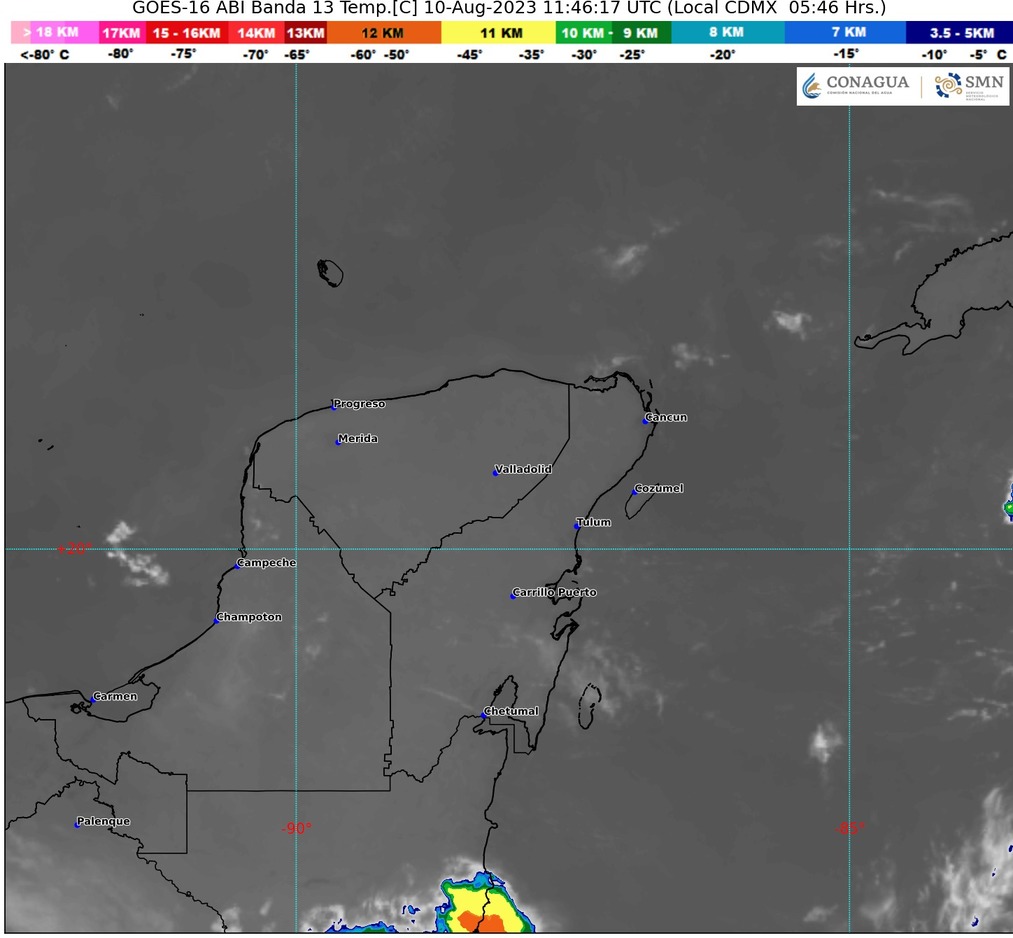 Clima para hoy en Cancún y Quintana Roo: Se esperan chubascos