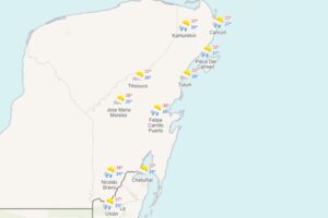 Clima para hoy en Cancún y Quintana Roo: Intervalos de chubascos