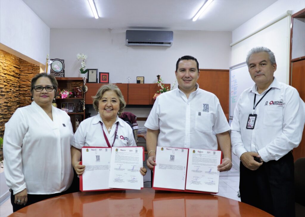 SECOES y TJAQROO firman acuerdo para el mejoramiento del Servicio Público en Quintana Roo