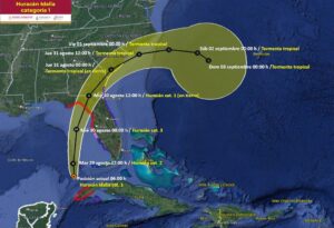 Huracán Idalia se intensificará a categoría 3 antes de golpear Florida