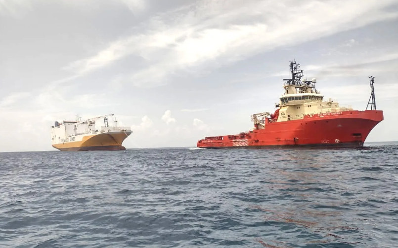 Oceana exige sanción tras el encallamiento del barco "Grande Senegal" en arrecifes de Yucatán