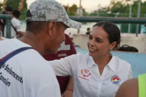 Ana Paty Peralta refuerza la lucha contra el dengue en Cancún