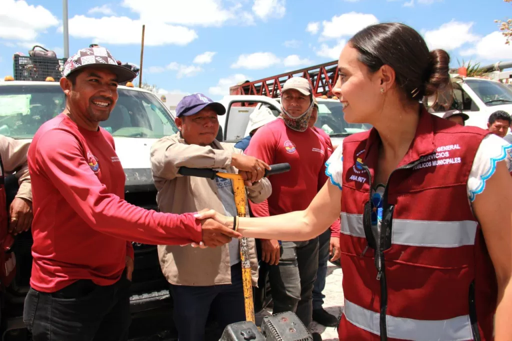 Ana Paty Peralta refuerza la lucha contra el dengue en Cancún