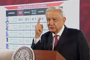 AMLO apoya a Claudia Sheinbaum, hoy le entregará bastón de mando 