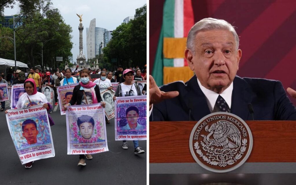 AMLO promete esclarecer caso Ayotzinapa antes de finalizar sexenio