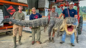 Cocodrilo "Gigante" en Misisipi, Estados Unidos se hace Viral