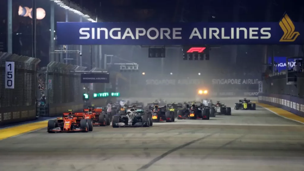 Horario y dónde ver en vivo el GP de Singapur de la Fórmula 1