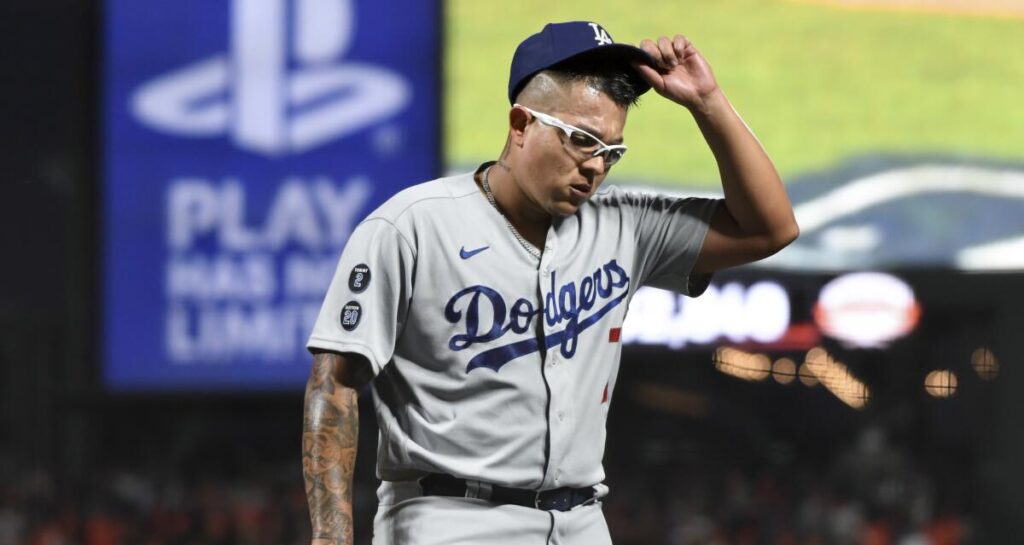 Julio Urías es detenido por violencia doméstica en Estados Unidos