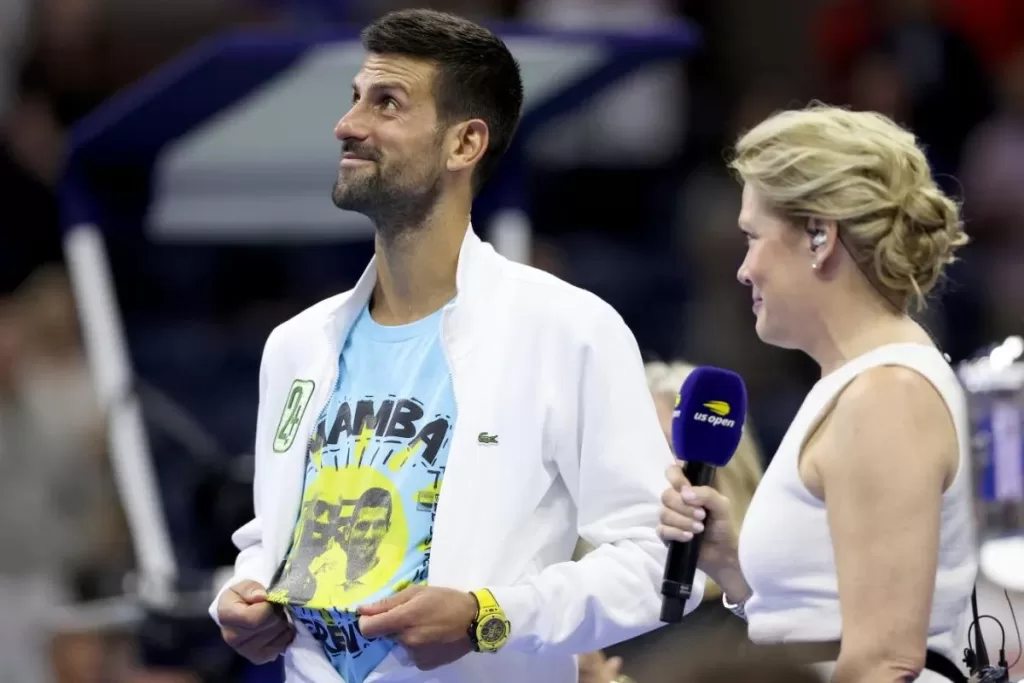 Novak Djokovik conquista su Grand Slam número 24 y rindió homenaje a Kobe Bryant