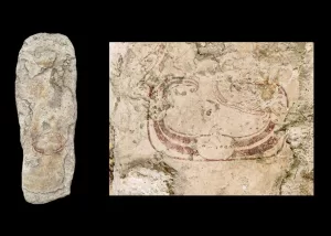 Pintura inedita maya en Acropolis de Ek Balam es encontrada
