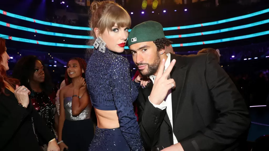 Taylor Swift y Bad Bunny levantan sospechas sobre posible colaboración