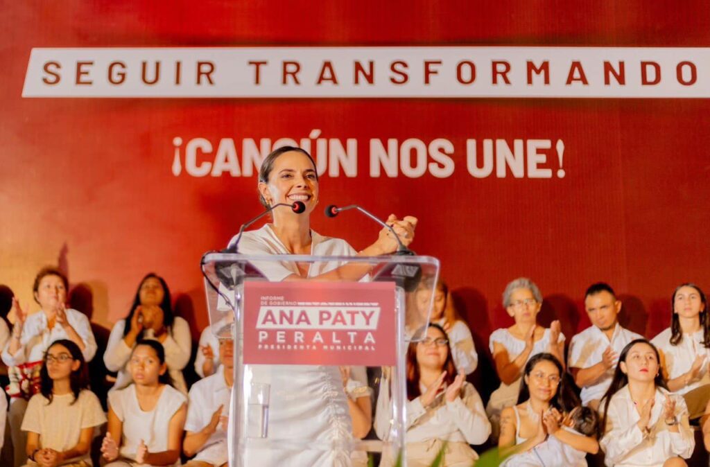 Ana Paty Peralta rinde Primer Informe de Gobierno: “Vamos a seguir transformando”, dice