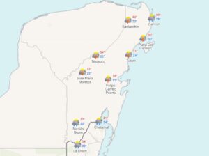 Clima para hoy en Cancún y Quintana Roo: Lluvias muy fuertes 