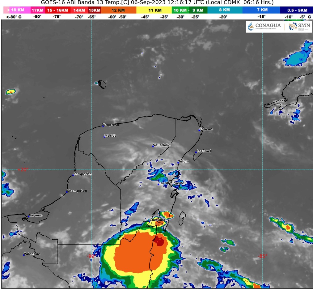 Clima para hoy en Cancún y Quintana Roo: Intervalos de chubascos