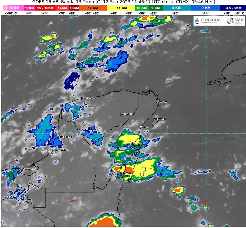 Clima para hoy en Cancún y Quintana Roo: Intervalos de chubascos