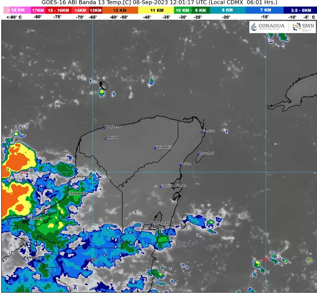 Clima para hoy en Cancún y Quintana Roo: Intervalos de chubascos