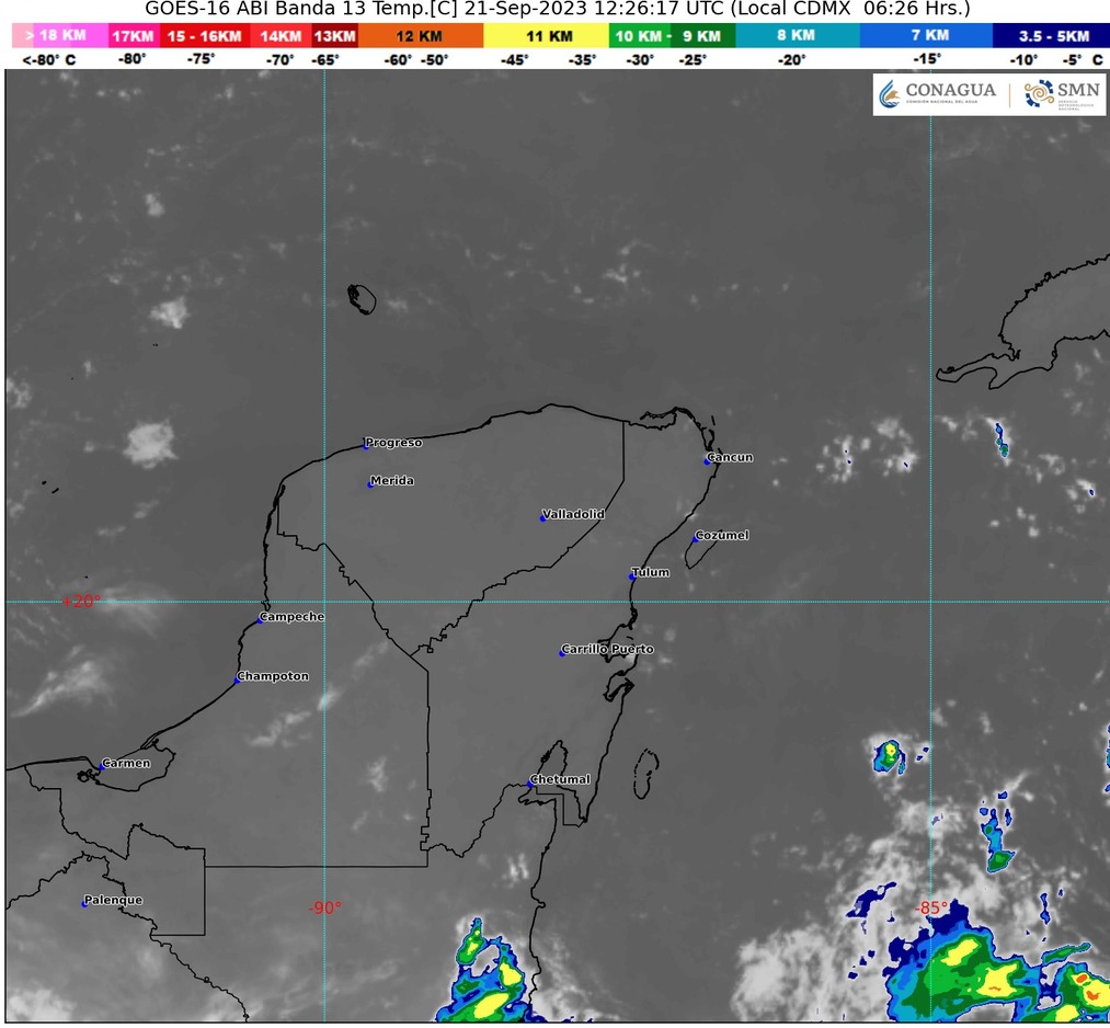 Clima para hoy en Cancún y Quintana Roo: Probabilidad de chubascos