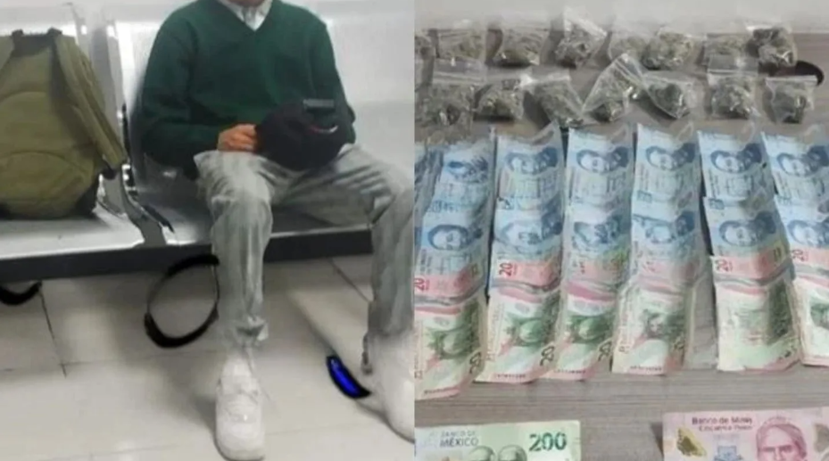 Detienen a estudiante de secundaria en CDMX por venta de drogas